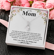 To My Mom A Beautiful Poem Necklace Gift Set