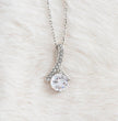 To My Mom A Beautiful Poem Necklace Gift Set