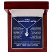 To My Boyfriends Mum Alluring Beauty Necklace Gift Set