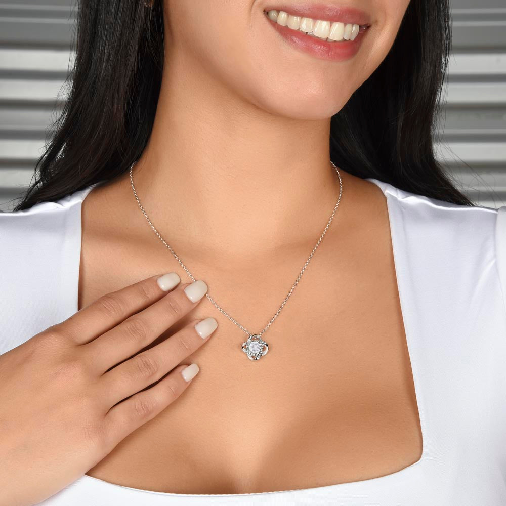 Beautiful Cherry Blossom Themed Gift Necklace For Your Mother
