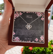 Beautiful Cherry Blossom Themed Gift Necklace For Your Mother