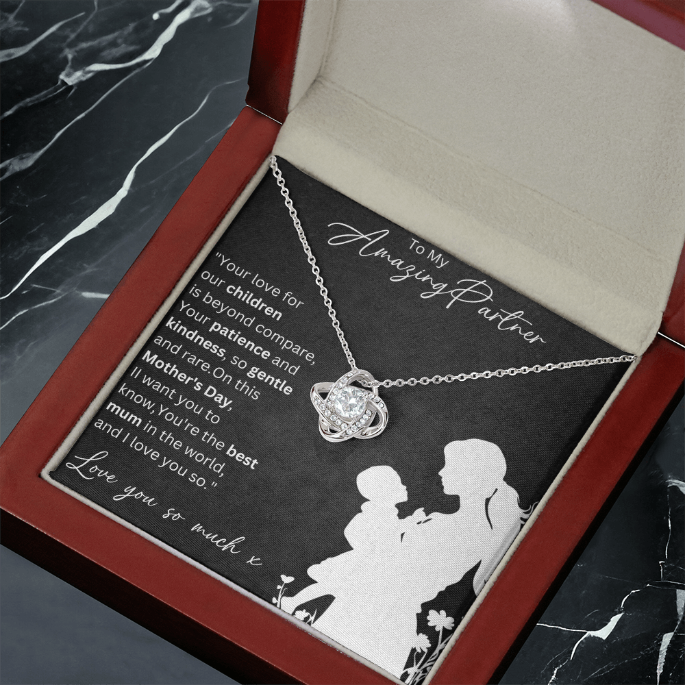 To My Amazing Partner Mothers Day Gift From Husband
