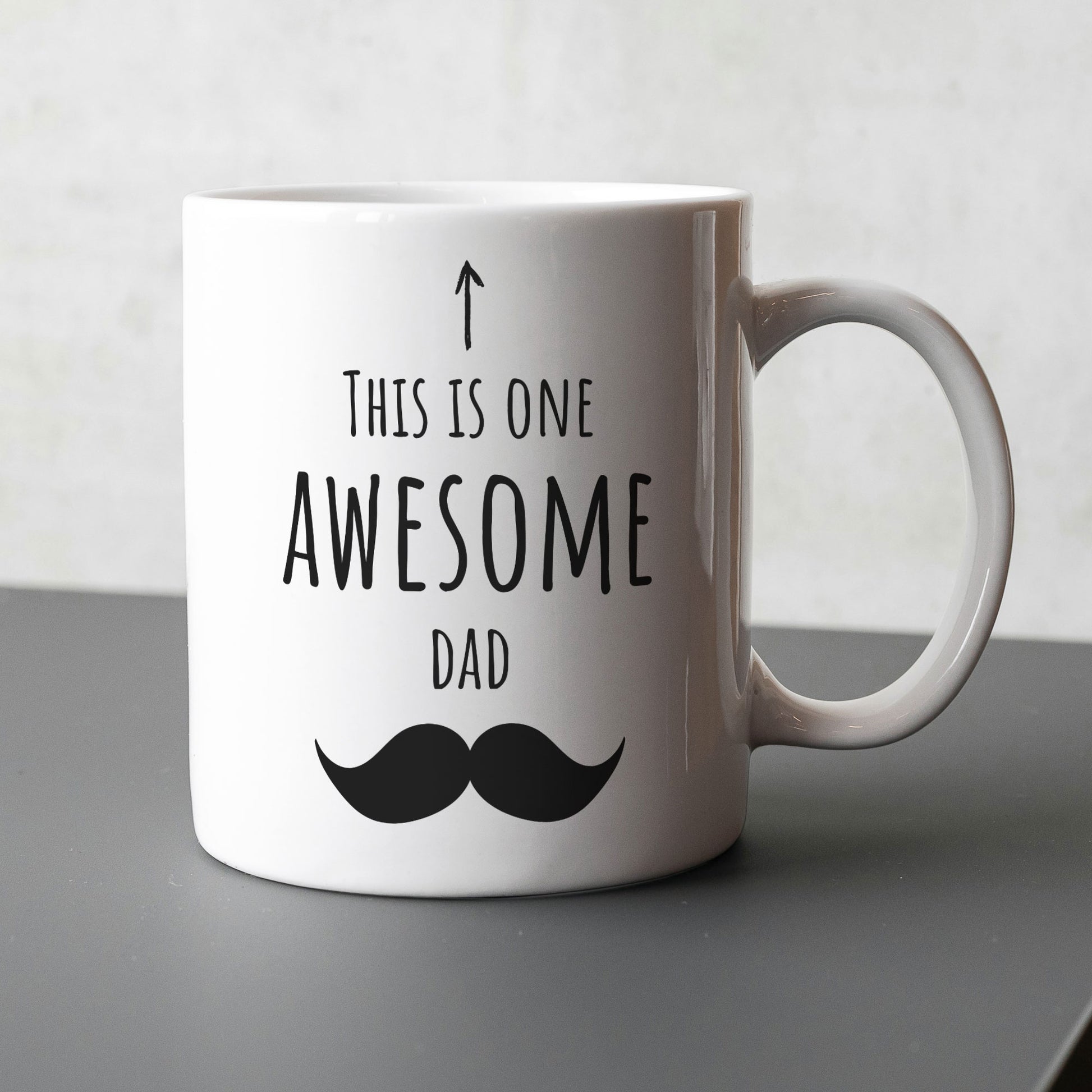 This Is One Awesome Dad Coffee Mug - Ideal Gift For Husband, Father - Show Dad You Love Him
