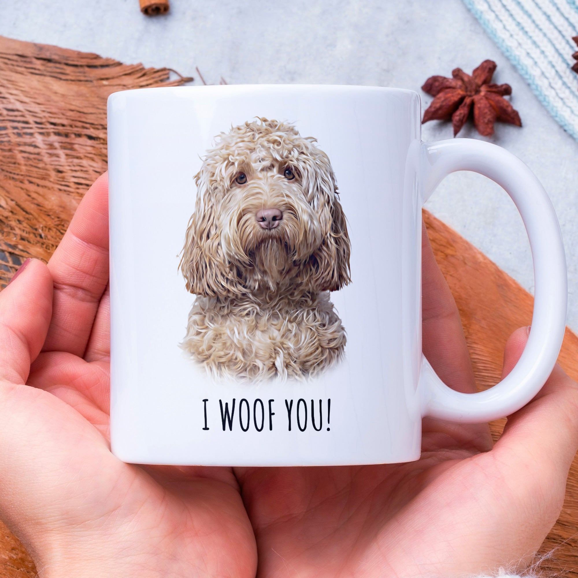 Cockapoo Gift Mug - Dog Mum Mug - Dog Dad Mug - Gifts for Cockapoo Dog Lovers