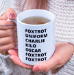 Funny Police Joke Hidden Fuck Off Coffee Mug