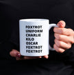 Funny Police Joke Hidden Fuck Off Coffee Mug
