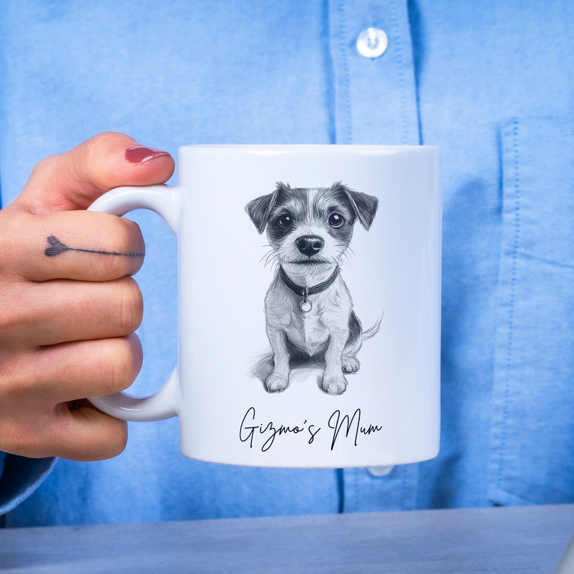 Jack Russell Gift Mug - Jack Russell Dog Mom Mug - Dog Dad Mug