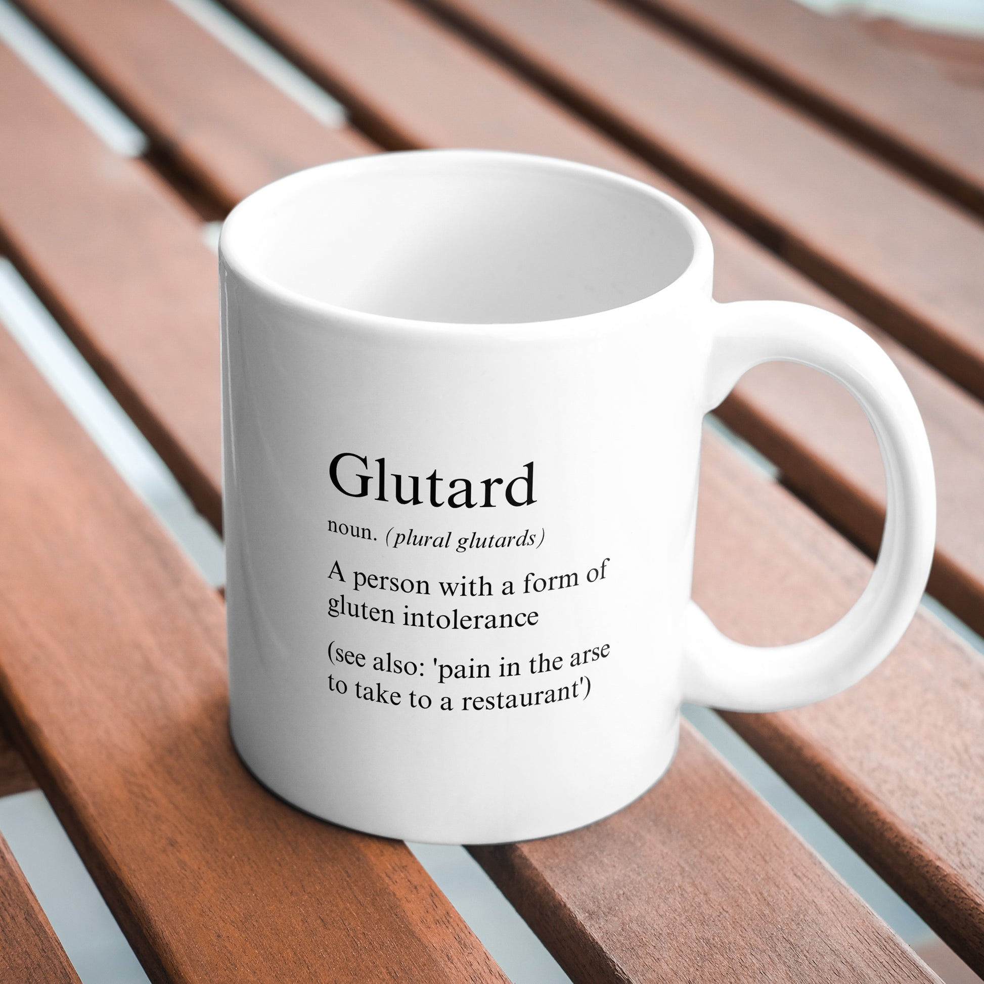 Gluten Free coffee Gift Mug - Gluten Free diet, Funny Glutard Mug