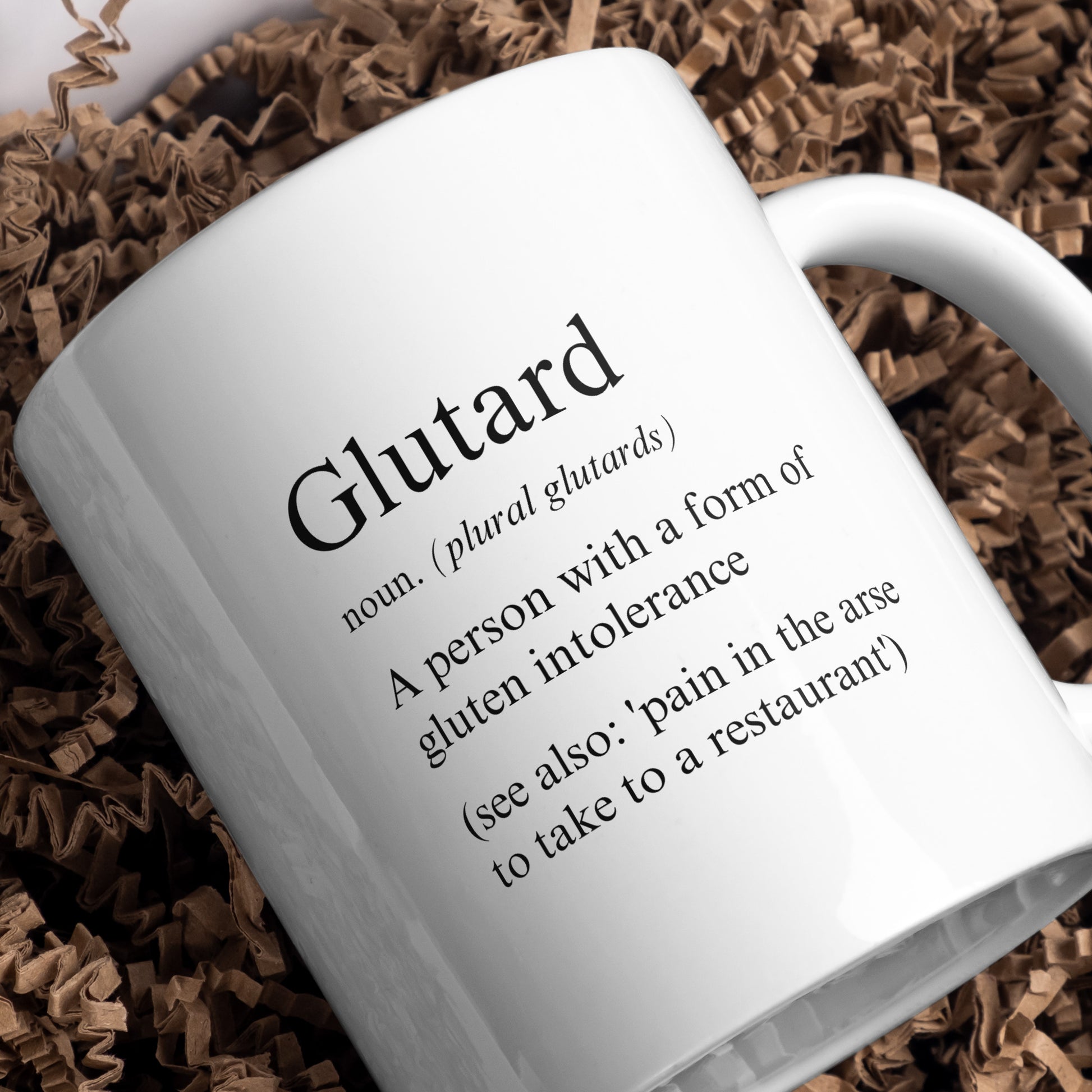 Gluten Free coffee Gift Mug - Gluten Free diet, Funny Glutard Mug