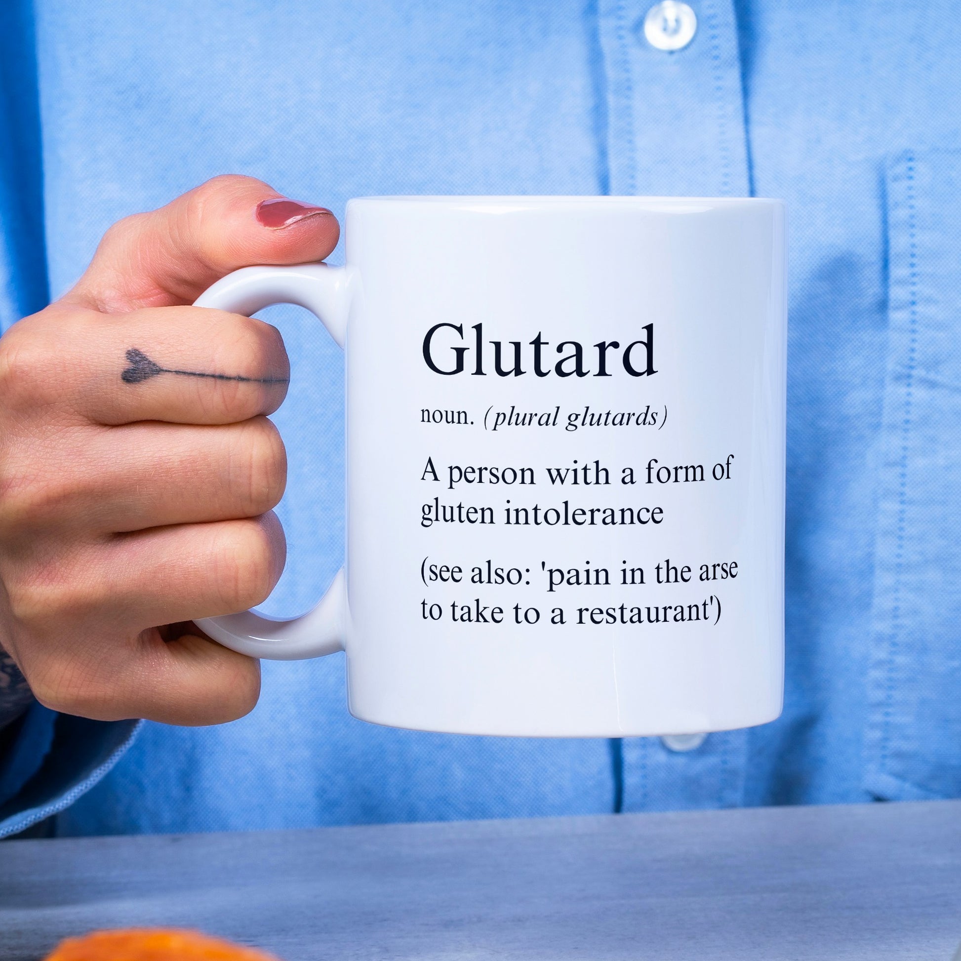Gluten Free coffee Gift Mug - Gluten Free diet, Funny Glutard Mug