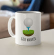 Golf Wanker Funny Gift Coffee Mug - Golf Gift - Funny Golf Gifts For Men - Golf Christmas Present