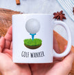 Golf Wanker Funny Gift Coffee Mug - Golf Gift - Funny Golf Gifts For Men - Golf Christmas Present