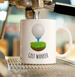 Golf Wanker Funny Gift Coffee Mug - Golf Gift - Funny Golf Gifts For Men - Golf Christmas Present