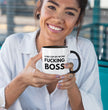 A Big Cup Of I'm The Fucking Boss - Coffee Mug - Perfect Gift For Your Work Boss Or Home Boss - Gift For Any Occassion