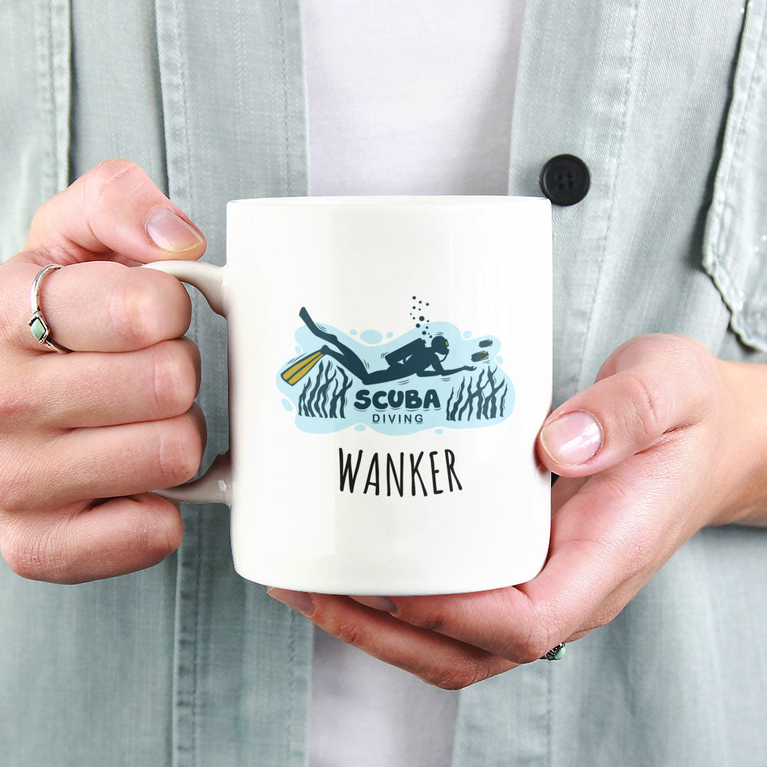 Funny Scuba Diving Niche Gift Coffee Mug - Diving Gift For Men - Diving Dad - Scuba Gift Mug