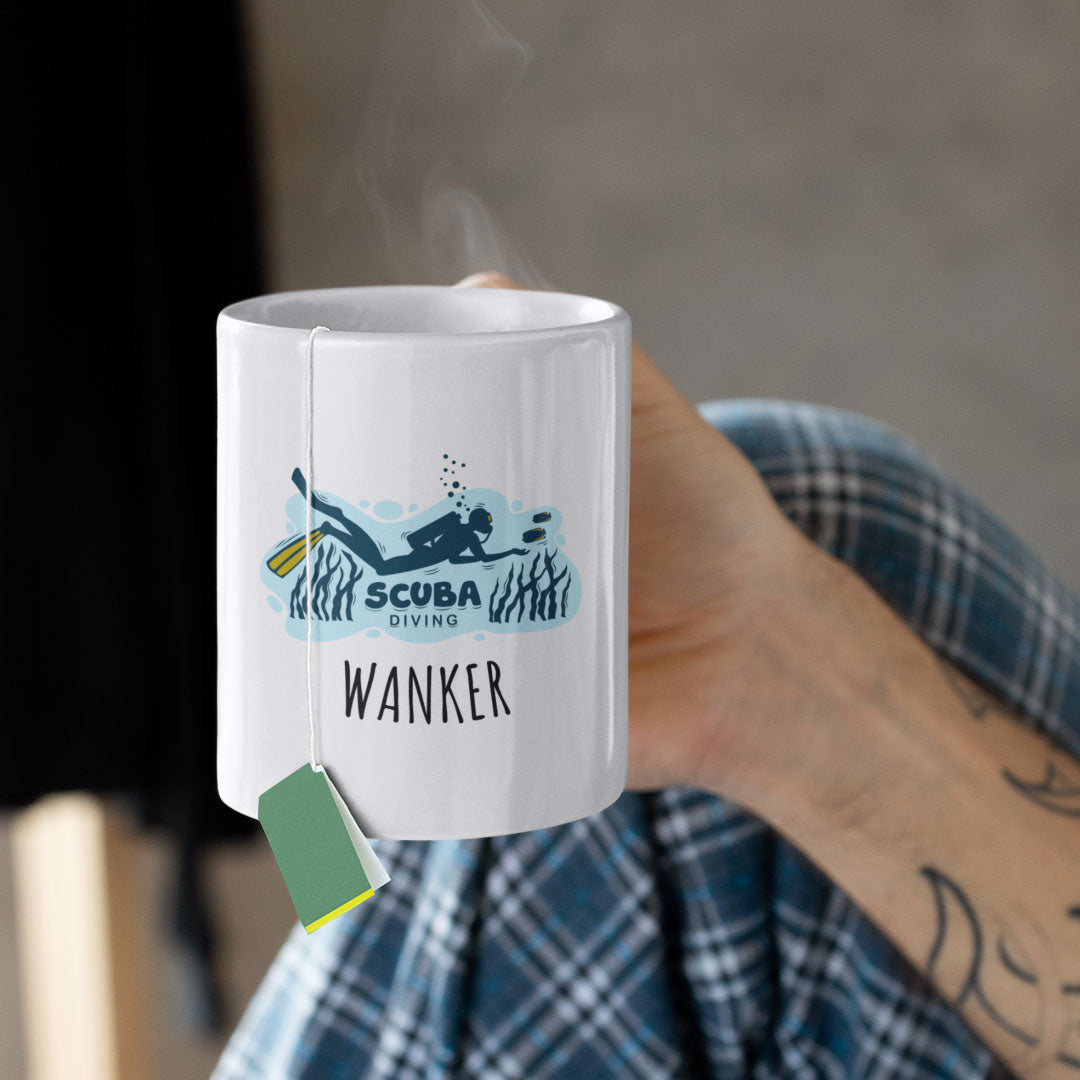 Funny Scuba Diving Niche Gift Coffee Mug - Diving Gift For Men - Diving Dad - Scuba Gift Mug