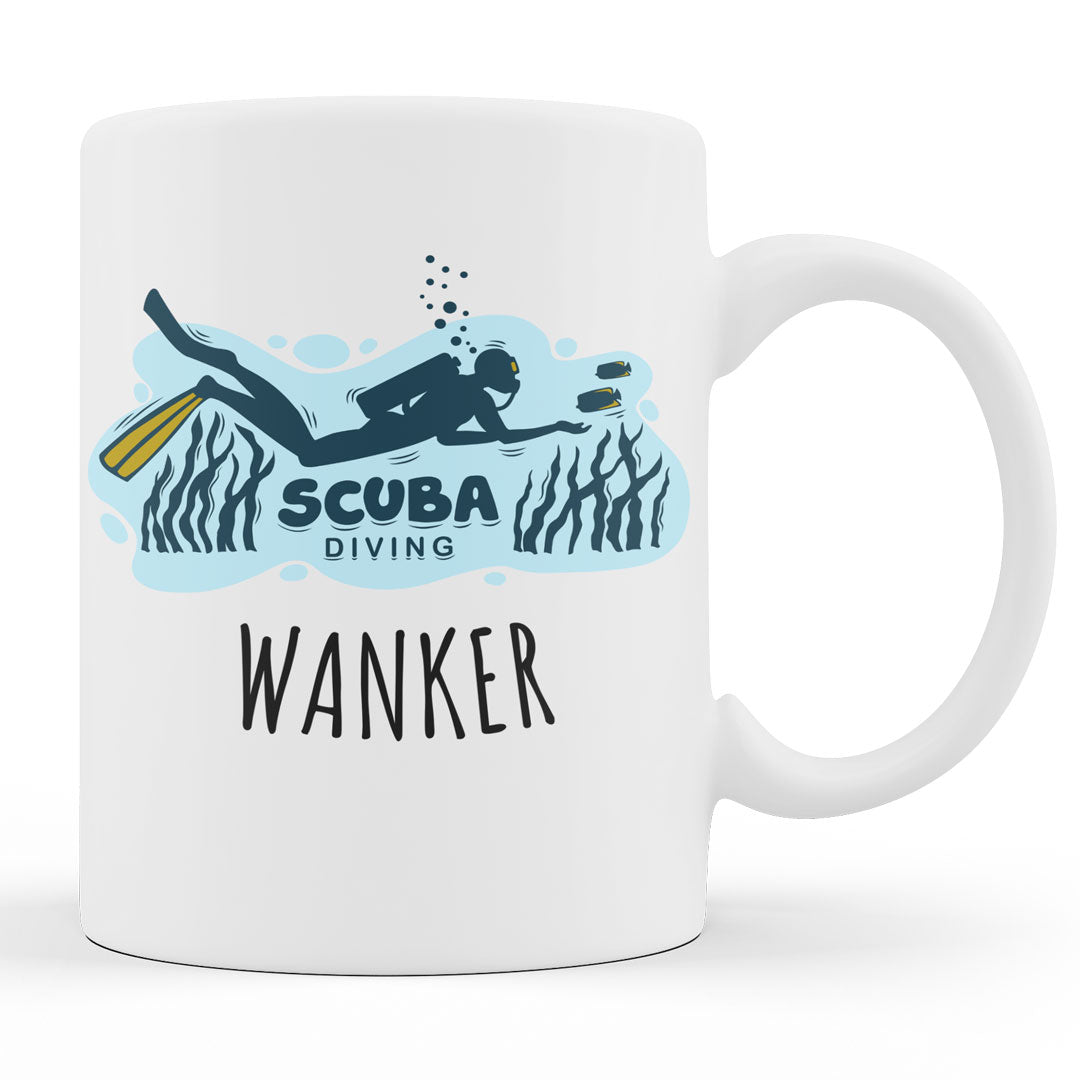 Funny Scuba Diving Niche Gift Coffee Mug - Diving Gift For Men - Diving Dad - Scuba Gift Mug